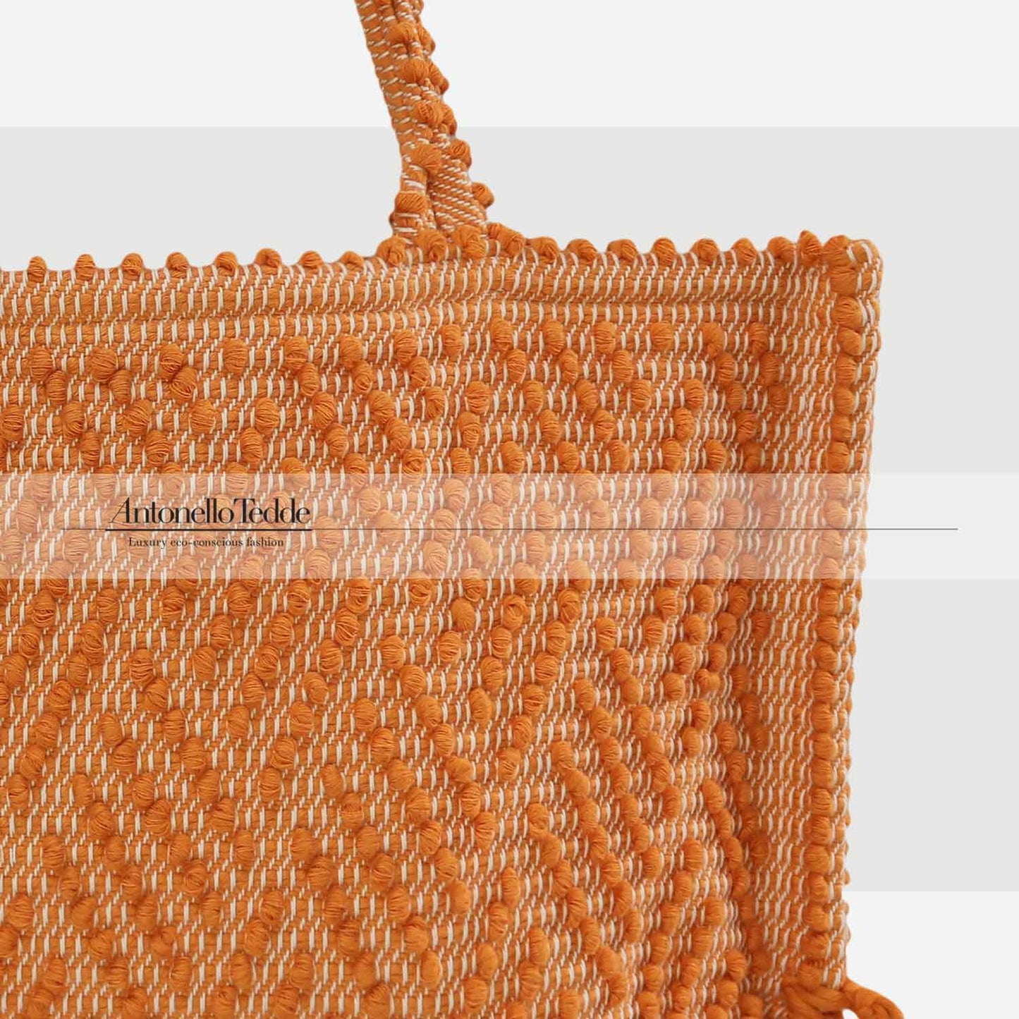 – handmade - sustainable bag MED_orange CAPRICCIOLI ANTONELLO Tedde Antonello TEDDE eco